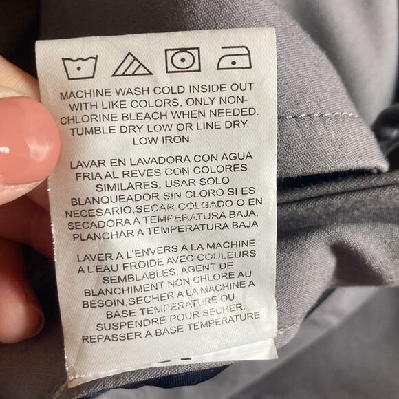 Lee Grey Secretly Shaping Straight Leg Trousers, Size 20W - Picture 6 of 6